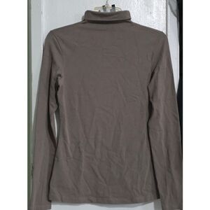 Theory Taupe Turtleneck Sweater